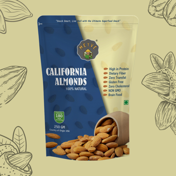 California Almonds 250GM