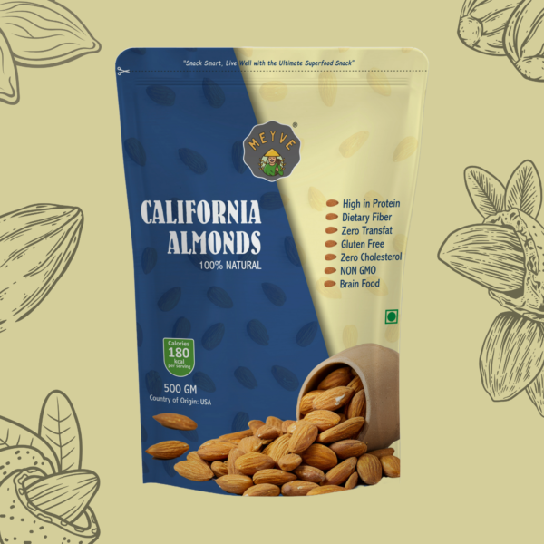California Almonds 500GM