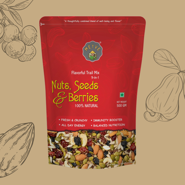 9-in-1 Flavorful Trail Mix 500GM