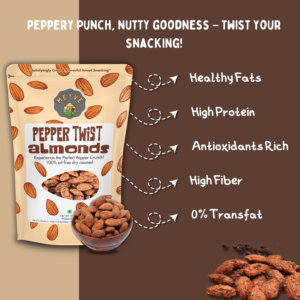 Pepper Twist Almonds - Image 3